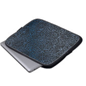 Luxus Mandala 39 Laptopschutzhülle (Vorne Knopf)