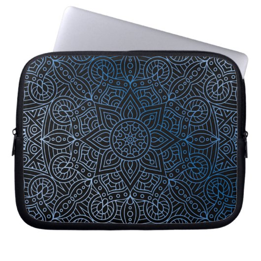 Luxus Mandala 39 Laptopschutzhülle (Vorderseite)