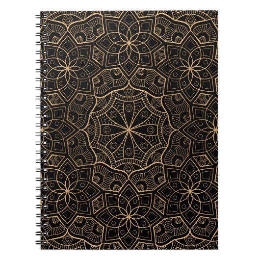 Luxus Mandala 3 Notizblock (Vorderseite)