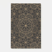 Luxus Mandala 3 Post-it Klebezettel (Vorderseite)