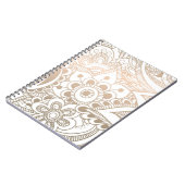 Luxus Mandala 41 Notizblock (Linke Seite)