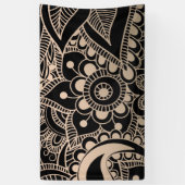 Luxus Mandala 42 Banner (Vertikal)