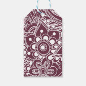 Luxus Mandala 44 Geschenkanhänger (Rückseite)