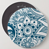 Luxus Mandala 47 Button (Vorne & Hinten)