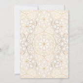 Luxus Mandala 4 Karte (Rückseite)