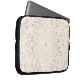 Luxus-Mandala 4 Laptopschutzhülle (Vorne Rechts)