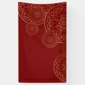 Luxus Mandala 50 Banner (Vertikal)