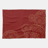 Luxus Mandala 50 Geschirrtuch (Horizontal)