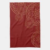 Luxus Mandala 50 Geschirrtuch (Vertikal)
