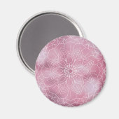 Luxus Mandala 54 Magnet (Vorderseite/Rückseite)