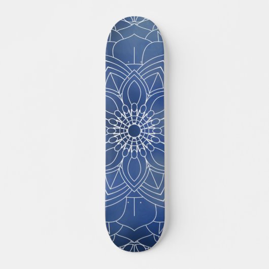 Luxus Mandala 55 Skateboard (Vorne)
