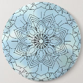 Luxus Mandala 56 Button (Vorderseite)