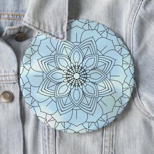 Luxus Mandala 56 Button (Beispiel)