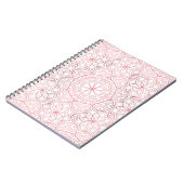 Luxus Mandala 5 Notizblock (Linke Seite)