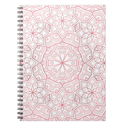 Luxus Mandala 5 Notizblock (Vorderseite)