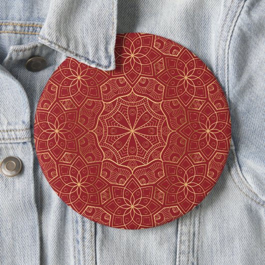 Luxus-Mandala 6 Button (Beispiel)