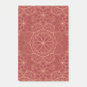 Luxus Mandala 6 Post-it Klebezettel (Vorderseite)