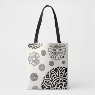 Luxus-Mandala-Kunst-Schulter-Tote-Tasche  Tasche
