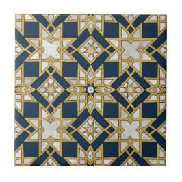 Luxus-Marokkanisches Zellige-Mosaik nahtloses Must Fliese