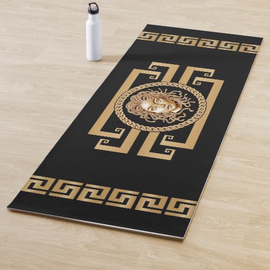 Luxus Medusa Black & Gold Yogamatte (Beispiel)