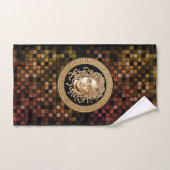 Luxus Medusa Gold Badetuch Set (Handtuch)