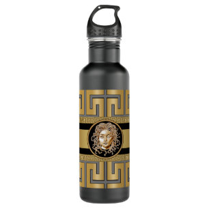 Luxus Medusa Gold Edelstahlflasche
