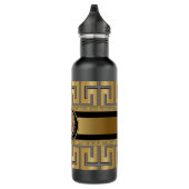 Luxus Medusa Gold Edelstahlflasche (Rechts)