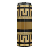 Luxus Medusa Gold Thermosbecher (Rückseite)