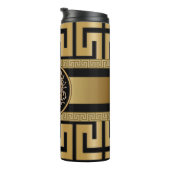 Luxus Medusa Gold Thermosbecher (Nach rechts gedreht)