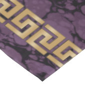 Luxus Medusa Marble & Gold Tableclout Tischdecke (Schrägansicht)
