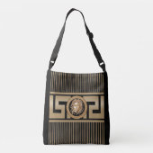 Luxus Medusa Medallion Cross Body Bag Tragetaschen Mit Langen Trägern (Rückseite)