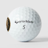 Luxus Medusa Medallion Gold Golfball (Logo)