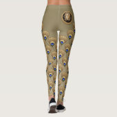 Luxus Medusa Medallion Leggings (Rückseite)
