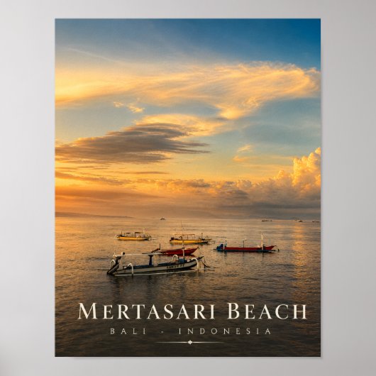 Luxus Mertasari Beach Bali Poster (Vorne)