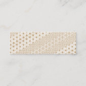 Luxus Mini Visitenkarte (Vorderseite)