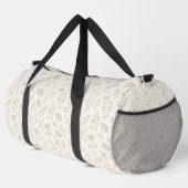 Luxus-Minimal-Botanikmuster Duffle Bag (Rechte Ecke)