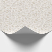 Luxus-Minimal-Botanikmuster Geschenkpapier (Ecke)