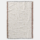 Luxus Minimal Botanisches Muster Decke (Vorderseite Vertikal)
