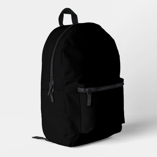 Luxus-Minimalist Back to School Bedruckter Rucksack (Rückseitige Ecke links)