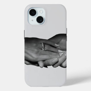 Luxus-Minimalist-Paar-Ring-Hand-iPhone-15-Hülle Case-Mate iPhone Hülle