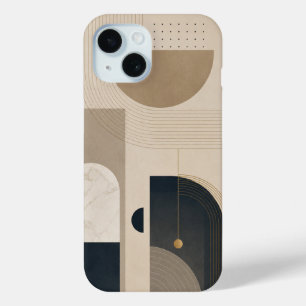 Luxus-Minimalistisches geometrisches abstraktes De Case-Mate iPhone Hülle