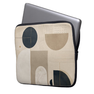 Luxus-Minimalistisches Geometrisches Abstraktes Ku Laptopschutzhülle