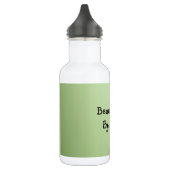 Luxus Mint Green Beauty Salon Edelstahlflasche (Links)