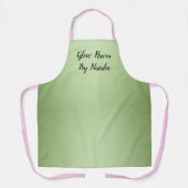 Luxus Mint Green Beauty Salon Schürze (Vorderseite)