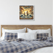 Luxus mit Segelbooten Leinwanddruck (Insitu (Schlafzimmer))