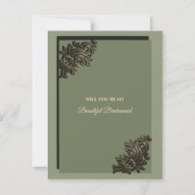 Luxus Modern Sage grün goldbraun Vorschlag