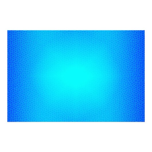 Luxus Moderne Blue Art Sky So festes Glas Fotodruck (Vorne)