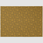 Luxus Moderne Elegante Glitzer Goldenes Herz Seidenpapier (Vorderseite)