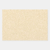 Luxus Moderne Elegante Liebe Goldenes Herz Geschenkpapier Set (Vorderseite 2)