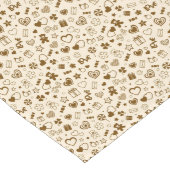 Luxus Moderne Elegante Liebe Goldenes Herz Großer Tischläufer (Ecke)